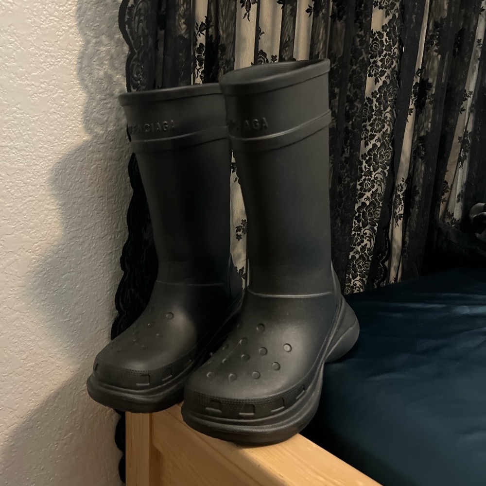 Balenciaga Croc Boots